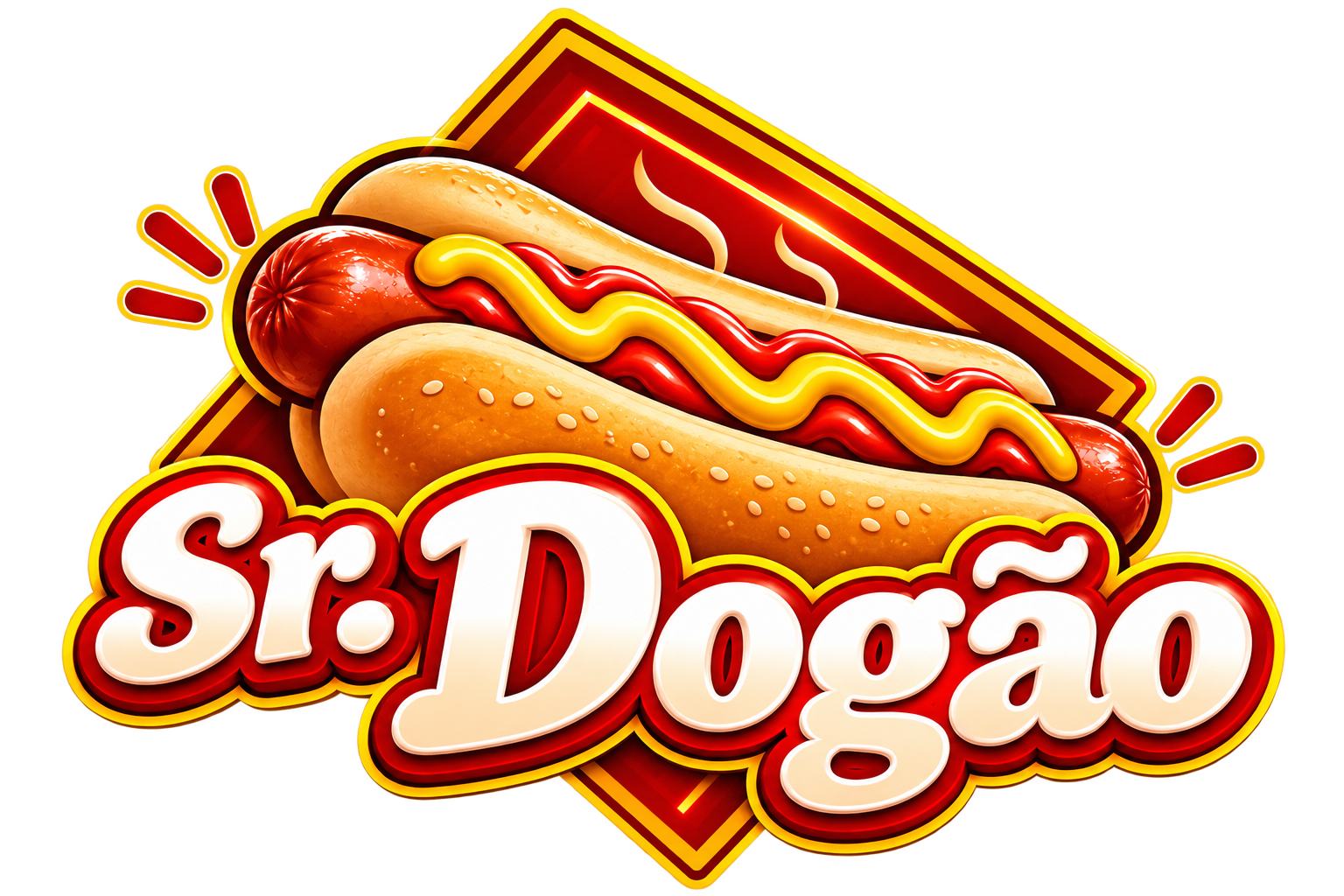 Logo oficial do Sr. Dogão